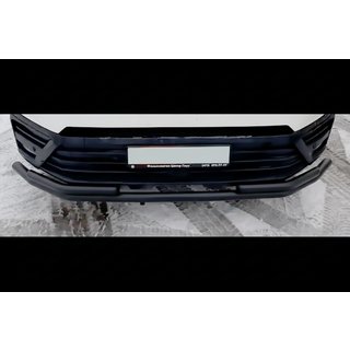 Front Bumper Guard ST008 Black (Stainless Steel)