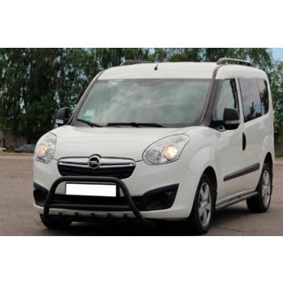 Black Bull Bar (Stainless Steel) Opel Combo 2012-2018 photo 3
