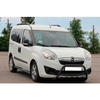 Black Bull Bar (Stainless Steel) Opel Combo 2012-2018 photo 2