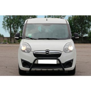 Black Bull Bar (Stainless Steel) Opel Combo 2012-2018 photo 1