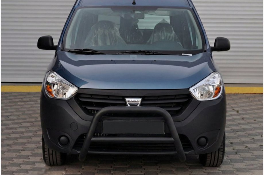 Renault Dokker 2013-2022 Bull Bar WT006 Black (Stainless Steel) Image