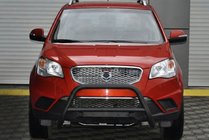 SsangYong Korando 2010-2019 Bull Bar WT005 Black (Stainless Steel) photo 2