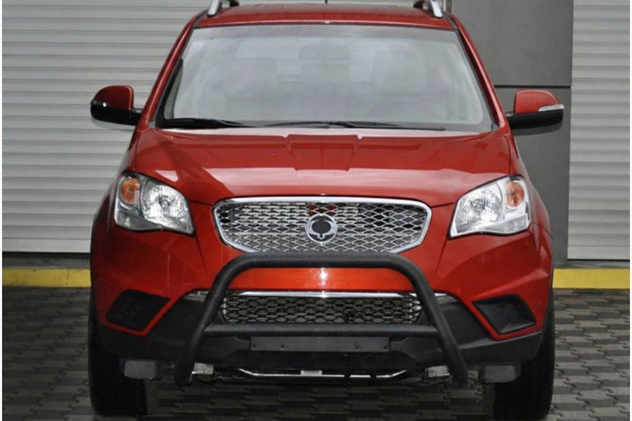 SsangYong Korando 2010-2019 Bull Bar WT005 Black (Stainless Steel) Photo 2