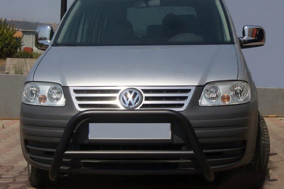 Volkswagen Caddy 2004-2010 Bull Bar WT005 Black (Stainless Steel) Photo 1