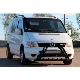Bull Bar Kelebek WT011 Black (stainless steel) Mercedes Vito W638 1996-2003 photo 1