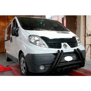 Bull Bar F1-01 Black (Stainless Steel) Renault Trafic 2001–2015 photo 2