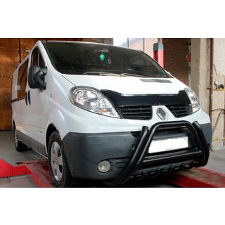Bull Bar F1-01 Black (Stainless Steel) Nissan Primastar 2002-2014 photo 2