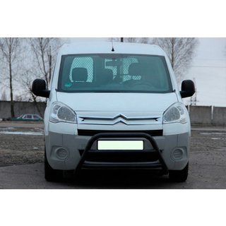 Bull Bar WT022 Black (Stainless Steel) Citroen Berlingo 2008-2018 photo 3