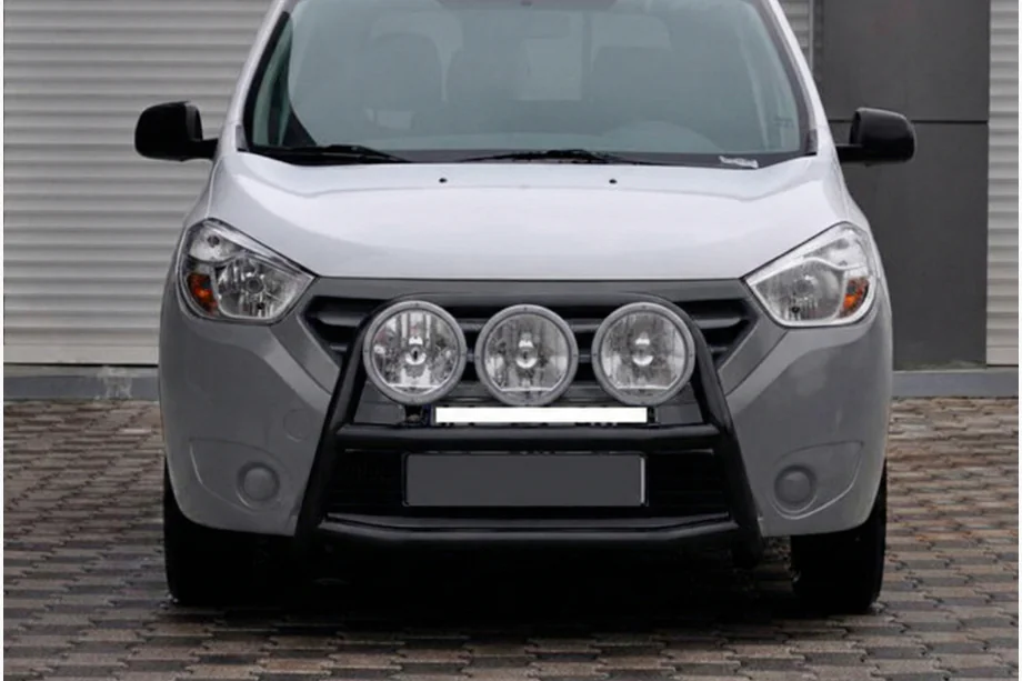Dacia Dokker 2013-2022 Bull Bar WT022 Black (Stainless Steel) Photo 1