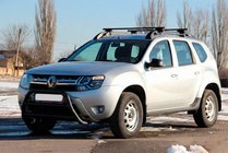 Dacia Duster 2008-2018 Bull Bar WT022 Black (Stainless Steel) photo 1
