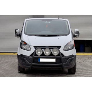Bull Bar WT022 Black (Stainless Steel) Ford Custom 2013-2022 photo 2