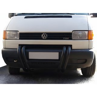 Bull Bar ST006 Black (Stainless Steel) Volkswagen T4 Caravelle/Multivan 1990–2003