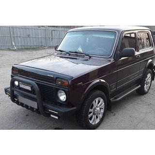 Bull Bar QT006 Black (Stainless Steel) Lada Niva та Urban 1977- photo 2