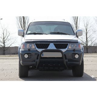 Bull Bar QT006 Black (Stainless Steel) photo 1