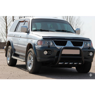 Bull Bar QT006 Black (Stainless Steel) photo 2