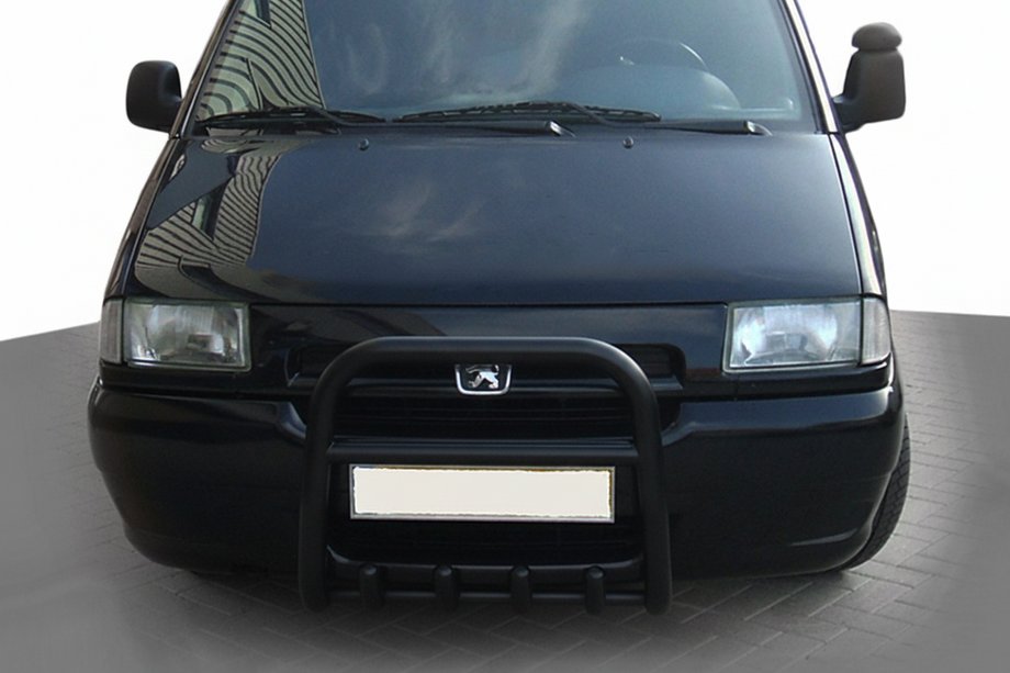 Citroen Jumpy 1996-2007 Bull Bar QT006 Black (Stainless Steel) Image