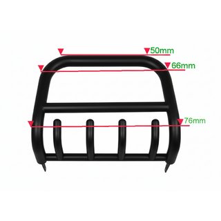 Bull Bar QT006 Black (Stainless Steel) Honda HR-V 1998-2006