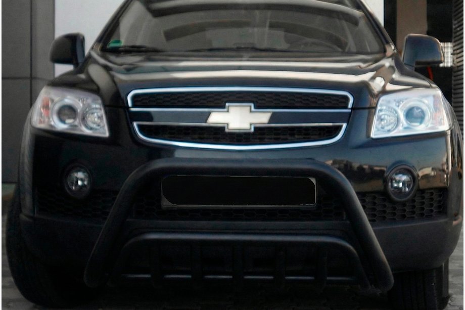 Chevrolet Captiva 2006-2019 Front Bar WT002 Black (Stainless Steel) Photo 3
