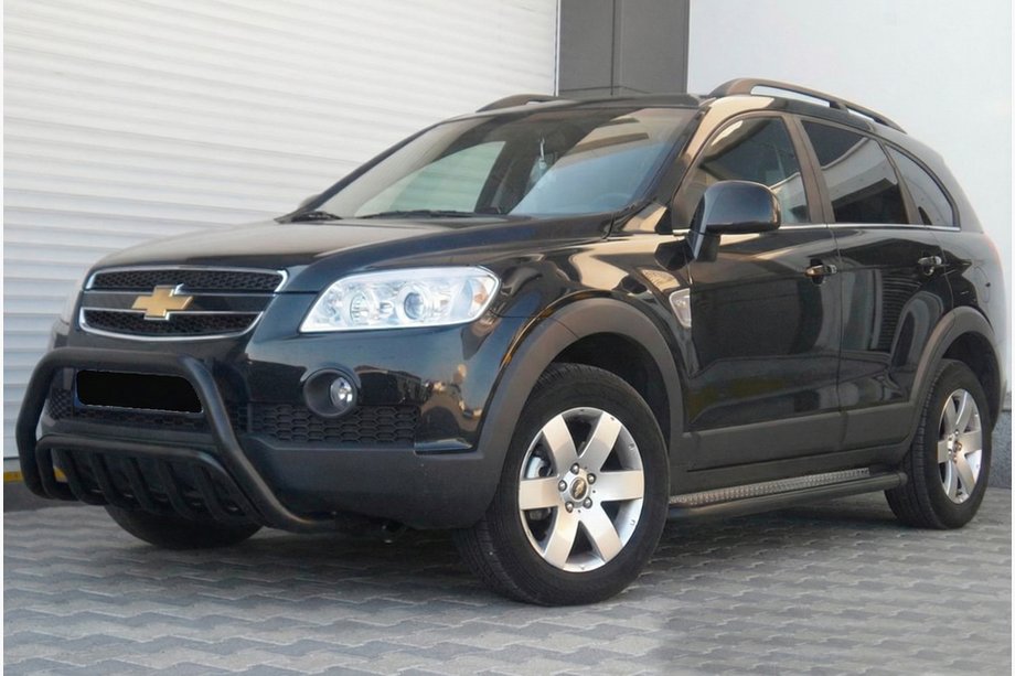 Chevrolet Captiva 2006-2019 Front Bar WT002 Black (Stainless Steel) Photo 1