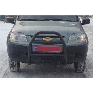 Bull Bar QT007 Black (Stainless Steel) photo 2