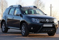 Dacia Duster 2008-2018 Bull Bar WT002 Black (Stainless Steel) photo 1
