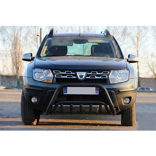 Bull Bar WT002 Black (Stainless Steel) Dacia Duster 2008-2018 photo 2