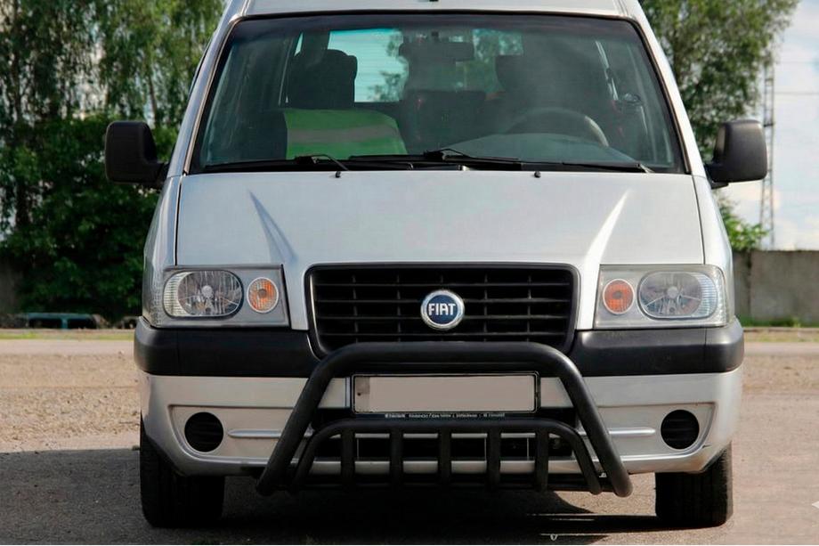 Fiat Scudo 1996-2007 Bull Bar WT002 Black (Stainless Steel) Image
