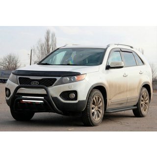 Bull Bar WT002/2 Black (Stainless Steel) Kia Sorento II XM 2009-2014 photo 1