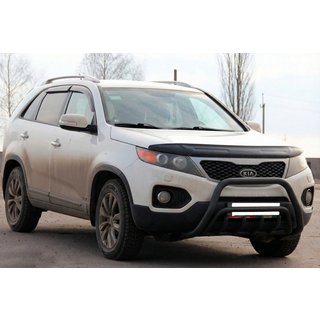 Bull Bar WT002/2 Black (Stainless Steel) Kia Sorento II XM 2009-2014 photo 2
