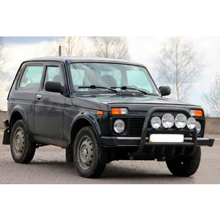 Bull Bar QT007 Black (Stainless Steel) photo 3
