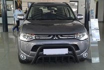 Mitsubishi Outlander 2012-2021 Bull Bar WT002 Black (Stainless Steel) photo 1