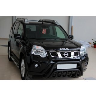 Front Bar WT002 Black (Stainless Steel) Nissan X-trail T31 2007-2014 photo 1