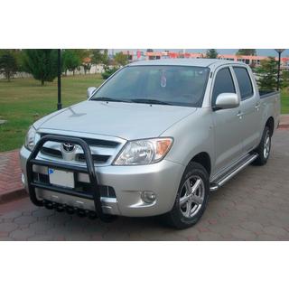 Bull Bar QT007 Black (Stainless Steel) Toyota Hilux 2006-2015 photo 2