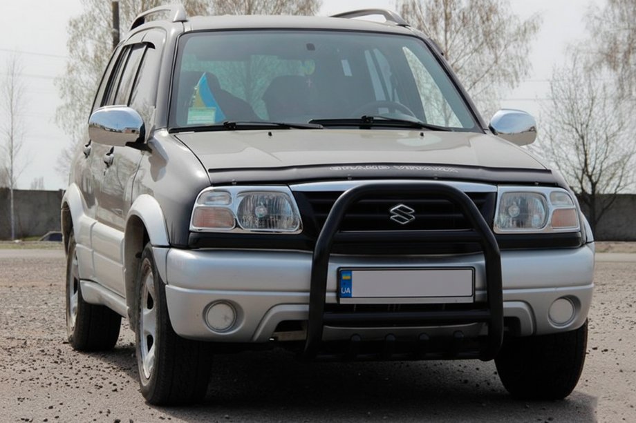 Suzuki Vitara 1998-2006 Bull Bar QT007 Black (Stainless Steel) Photo 2