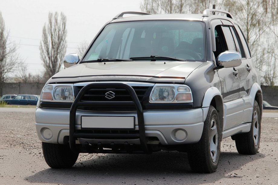 Suzuki Vitara 1998-2006 Bull Bar QT007 Black (Stainless Steel) Photo 1