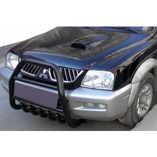 Bull Bar QT007 Black (Stainless Steel)