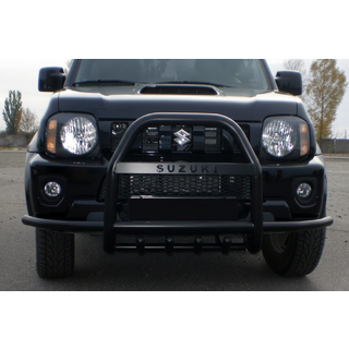 Bull Bar QT007-Exclusive Black (stainless steel) photo 1