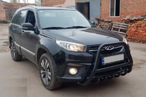 Chery Tiggo 3 2005- Bull Bar WT009 Black (Stainless Steel) photo 2
