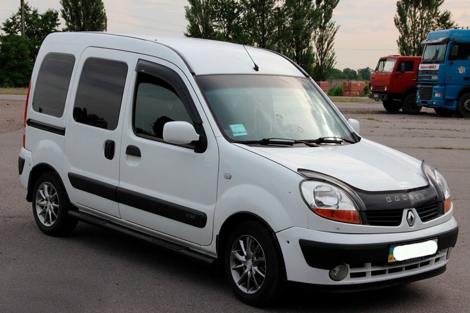 Renault Kangoo 1998-2008 Side Bars Black (2 pcs, Stainless Steel) Photo 6