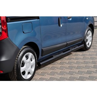 Side Bars Black (2 pcs, Stainless Steel) Dacia Dokker 2013-2022 photo 1