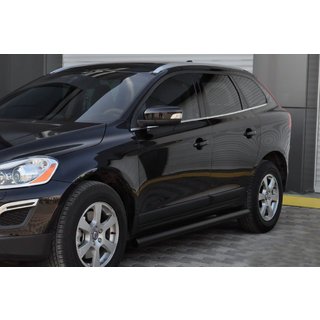 Side Bars BB004 Black (2 pcs, Stainless Steel) Volvo XC60 2009-2017 photo 1