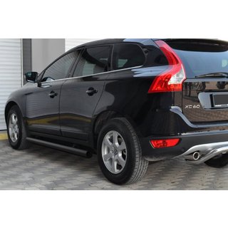 Side Bars BB004 Black (2 pcs, Stainless Steel) Volvo XC60 2009-2017 photo 2