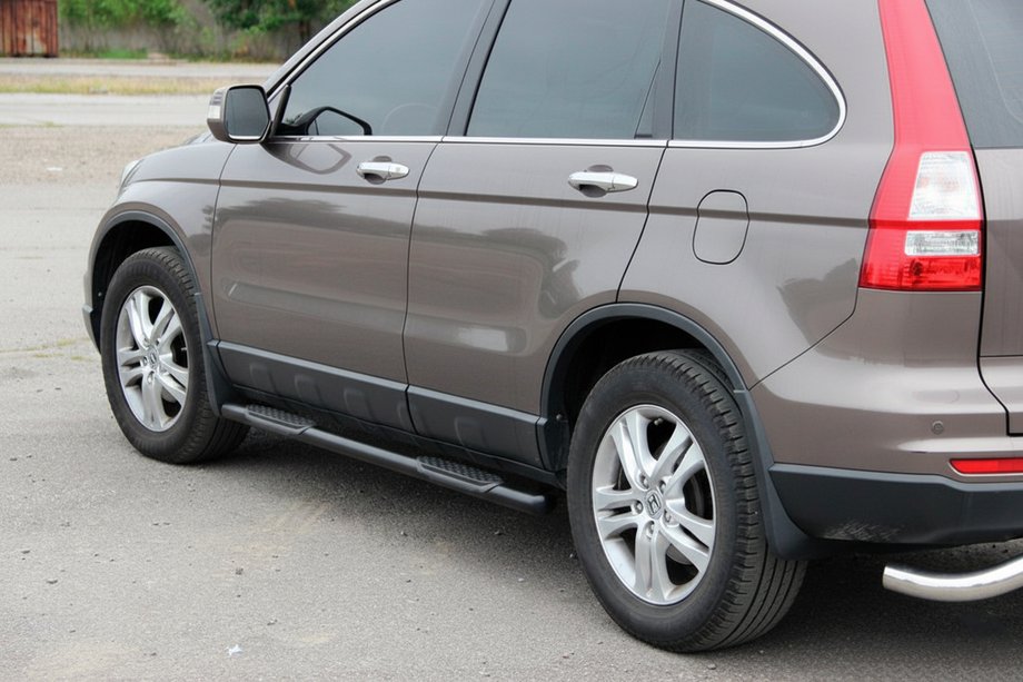 Honda CRV 2012-2016 Side Bars BB002 Black (2 pcs, Stainless Steel) Photo 5