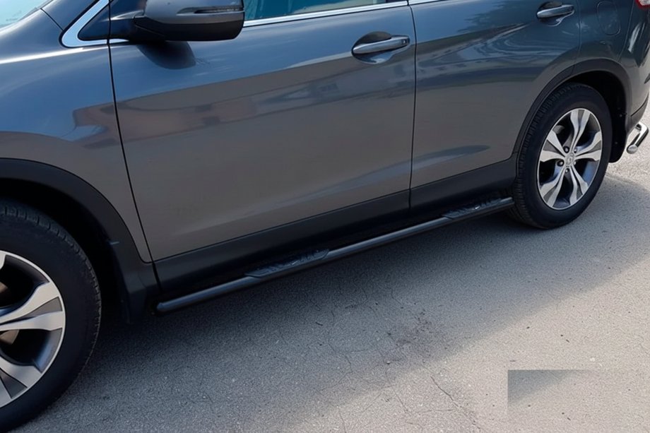 Honda CRV 2012-2016 Side Bars BB002 Black (2 pcs, Stainless Steel) Photo 1