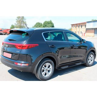 Side Bars BB002 Black (2 pcs, Stainless Steel) Kia Sportage 2015-2021 photo 3