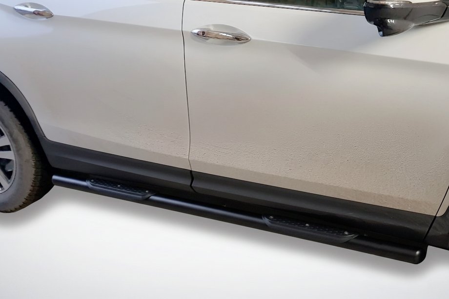 Honda Pilot 2015-2022 Side Bars Black (2 pcs, stainless steel) Photo 3