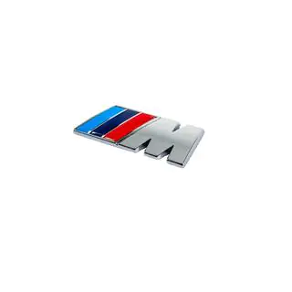 M Badge 85mm x 30mm (Stainless Steel) photo 2