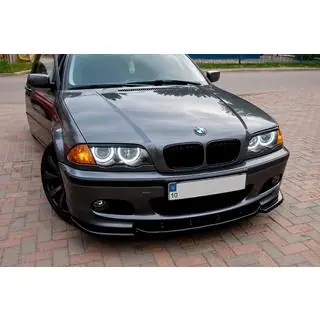 Front Lip DPT V-2 (for M-Sport 2003-2006, Gloss Black) photo 4