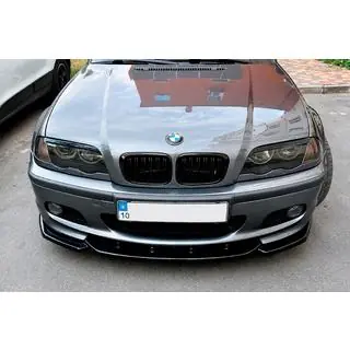 Front Lip DPT V-2 (for M-Sport 2003-2006, Gloss Black) photo 3