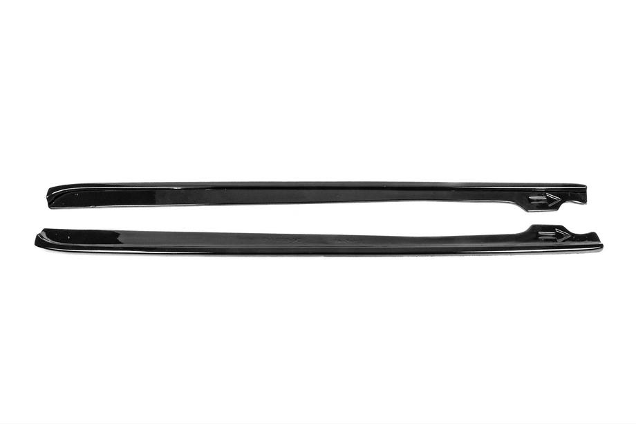 BMW 3 Series E46 1998-2006 Side Skirt Covers DPT (2003-2006, Gloss Black) Image